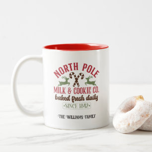Custom Festive Christmas North Pole Mug