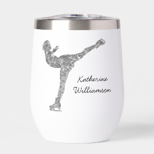 Custom Figure Skating Ice Skating Silver Shimmer