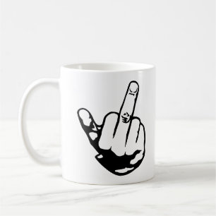 Custom finger mug