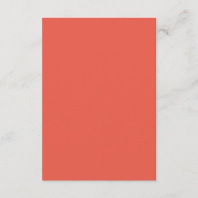 Custom Fire Opal Enclosure Card (Front)