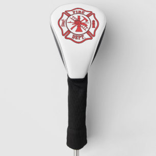 Custom Fireman Fire Department Golf Club Cover