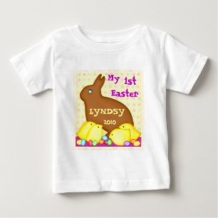 Custom First Easter Baby T-Shirt / Bodysuit