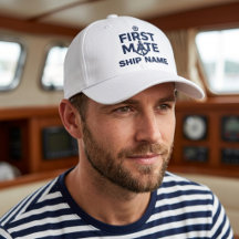 Custom First Mate Personalised Name