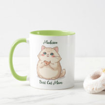 Custom Fish cat Mom Gift Personalized name