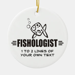 Custom Fish Ceramic Ornament