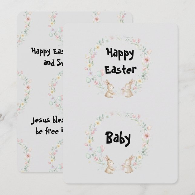 Custom Flat Photo Greeting Cards (Front/Back)