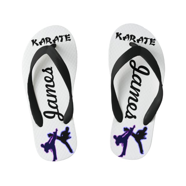 Custom Flip Flops, Kids Kid's Thongs (Footbed)