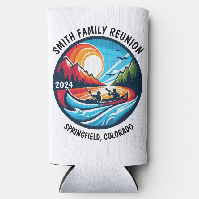 Custom Float Trip Seltzer Can Cooler (Front)