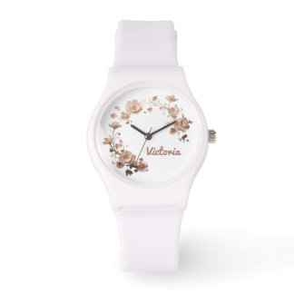 Custom Floral Watch