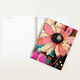 Custom Floral Weekly & Monthly Planner