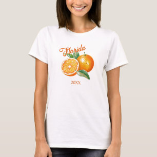 Custom Florida Orange  T-Shirt