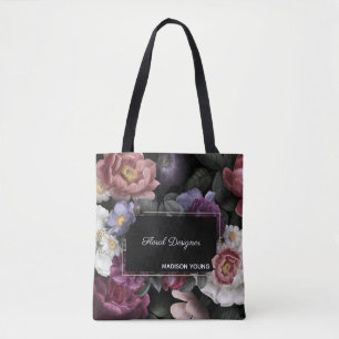 Custom Florist Shop Tote Bag