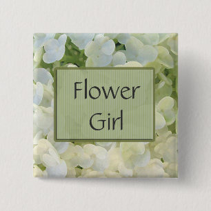 Custom Flower Girl Button - Customised