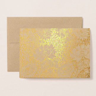 Custom  foil card