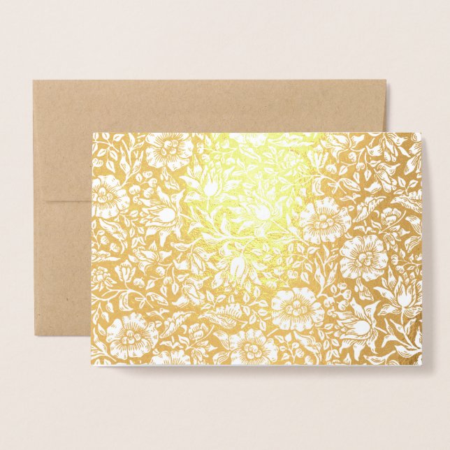 Custom  foil card (Front With Envelope)