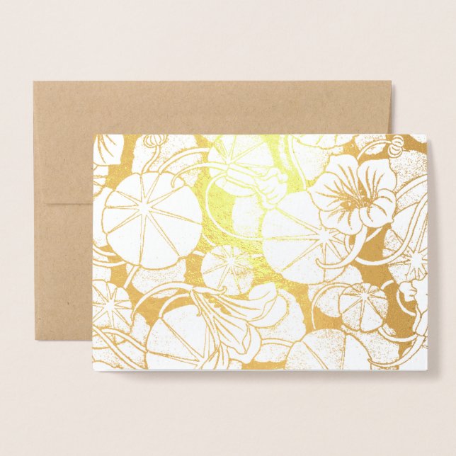 Custom  foil card (Front With Envelope)