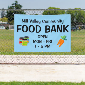 Custom Food Bank Banner