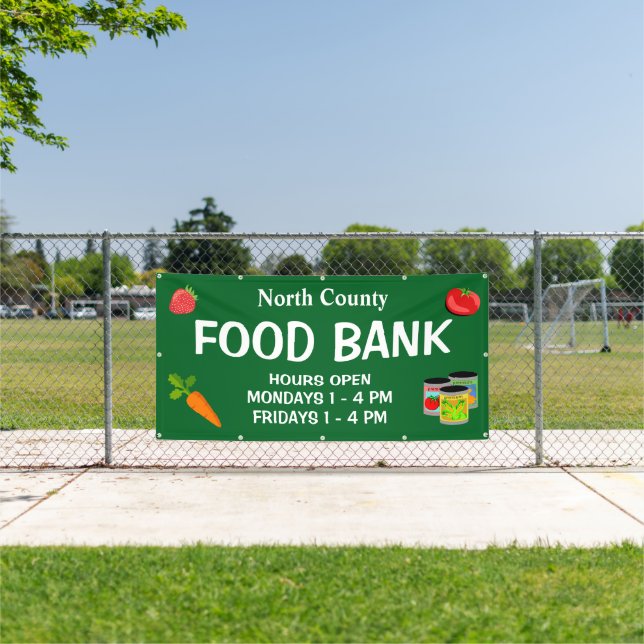 Custom Food Bank Banner (Insitu)