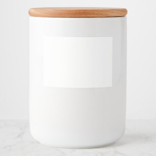 Custom Food Container Label (3" x 2")