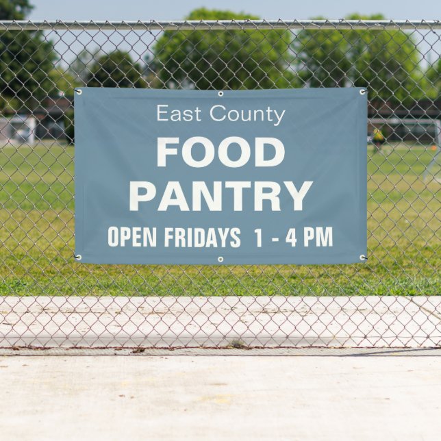 Custom Food Pantry Banner (Insitu)