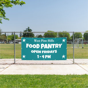 Custom Food Pantry Banner