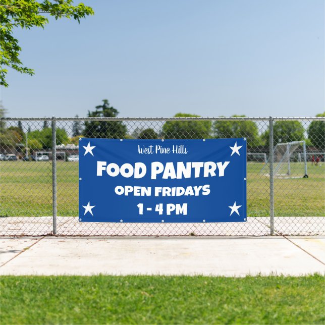 Custom Food Pantry Banner (Insitu)