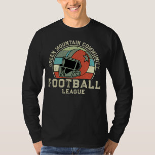 Custom Football Club League Sport Name Number T-Shirt
