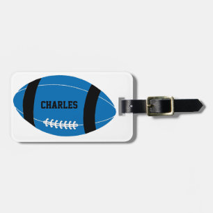 Custom Football Fan Luggage Tag