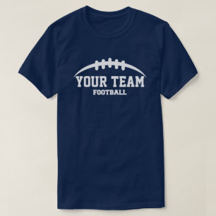 Custom Football Laces Template T-Shirt