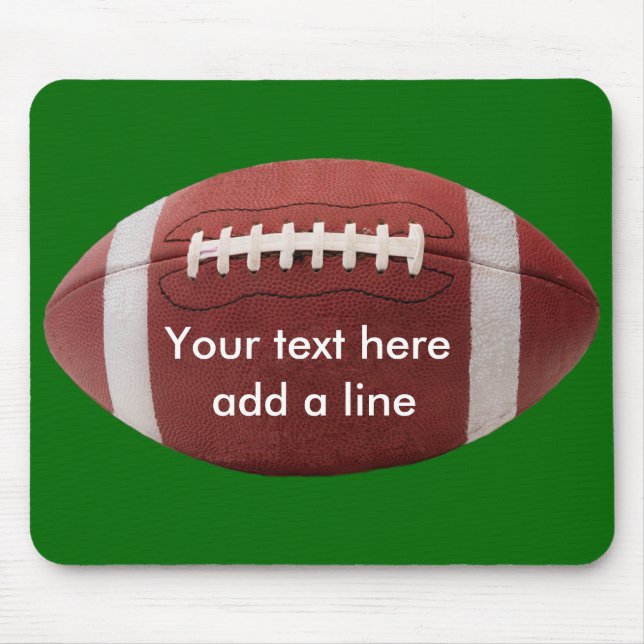 Custom Football Mousepad (Front)