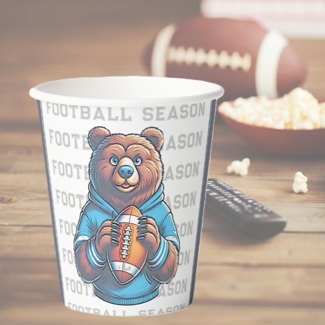 Custom Football Paper Cups (Custom Football Paper Cup)