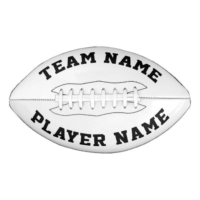 Custom Football Team and Player Name Personalised (Front)
