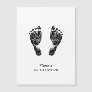 Custom Footprint    Upload Your Baby Footprint To