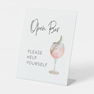 Custom for Julie_Drinks Sign