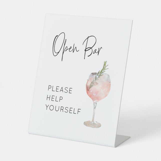 Custom for Julie_Drinks Sign (Front)