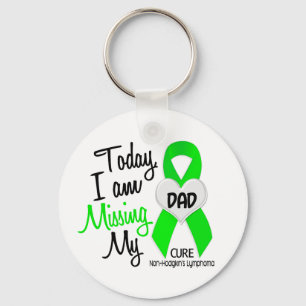 Custom For Olivia Missing My Dad Lymphoma Key Ring