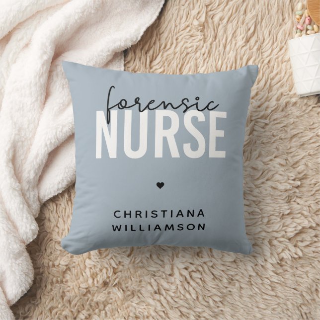 Custom Forensic Nurse | Forensic Nursing Gifts Cushion (Blanket)