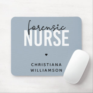 Custom Forensic Nurse   Forensic Nursing Gifts Mouse Pad