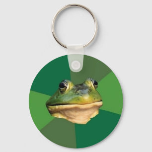 Custom Foul Bachelor Frog Keychain