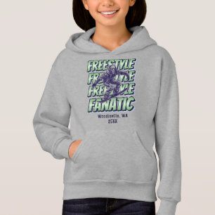Custom Freestyle Snowboarding Location Date Name