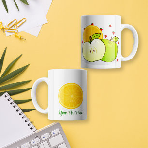 Custom fresh fruit Coffee Mug