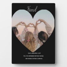 Custom Friend Memorial Plaque Tabletop Tribute