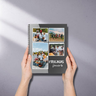 Custom Friends Photo Collage Notebook