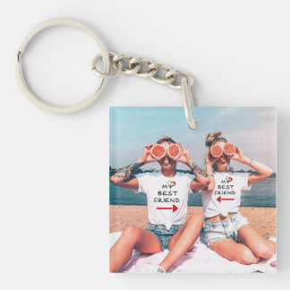 Custom Friendship Picture Carryall Key Ring