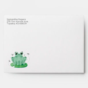 Custom Frog Envelope