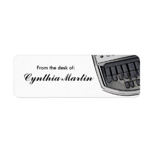 Custom from the desk of court reporter stickers