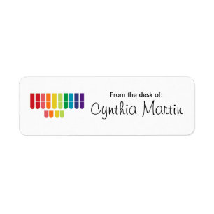 Custom from the desk of court reporter stickers