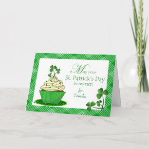 Custom Front Add a Name St. Patrick's Day Card