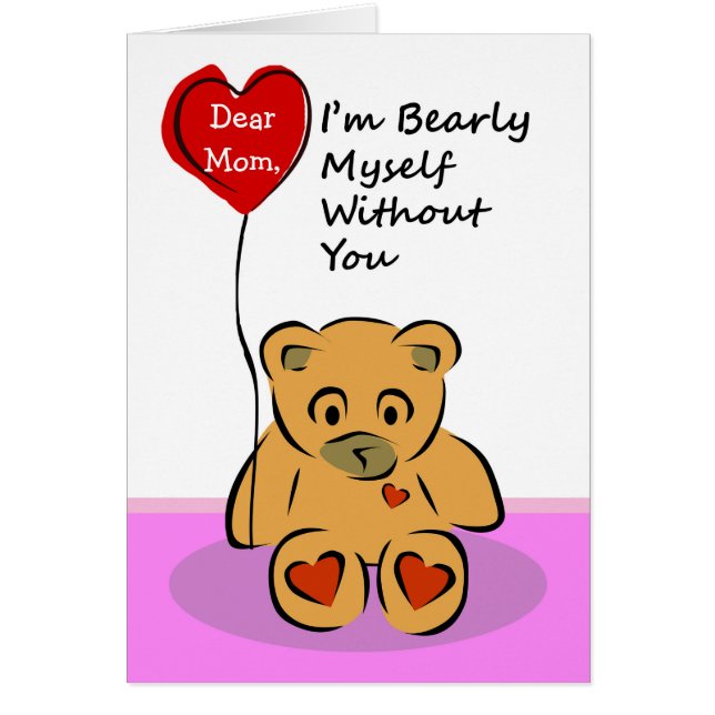 Custom Front, Missing My Mum, Bearly Myself (Front)