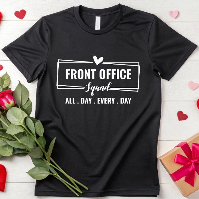 Custom Front Office Squad Secretary Administrative T-Shirt (Creator Uploaded)